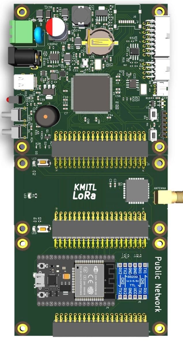 Development Modular IoT Gateway with Multiple Interface