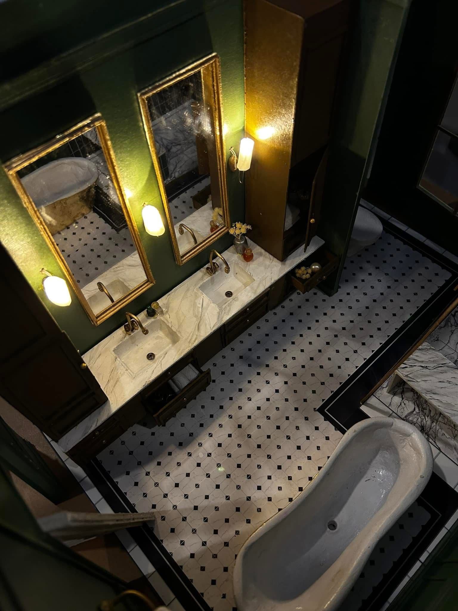 French Parisian Bathroom Model